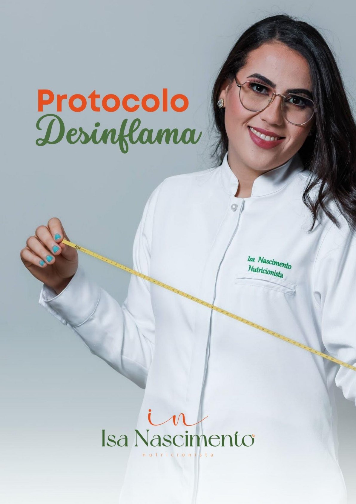 Capa do Protocolo Desinflama, de Isa Nascimento